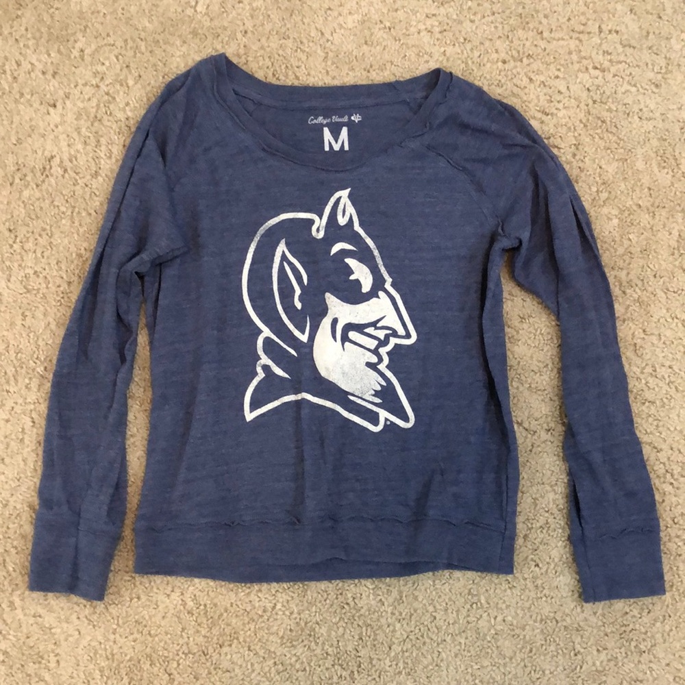 Duke blue devils long sleeve shirt